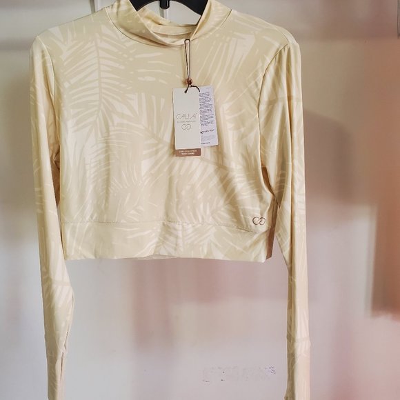 CALIA by Carrie Underwood Swim Nwt Calia Womens Mock Neck Cropped